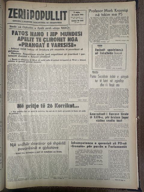 Zëri i Popullit 1995-07-20